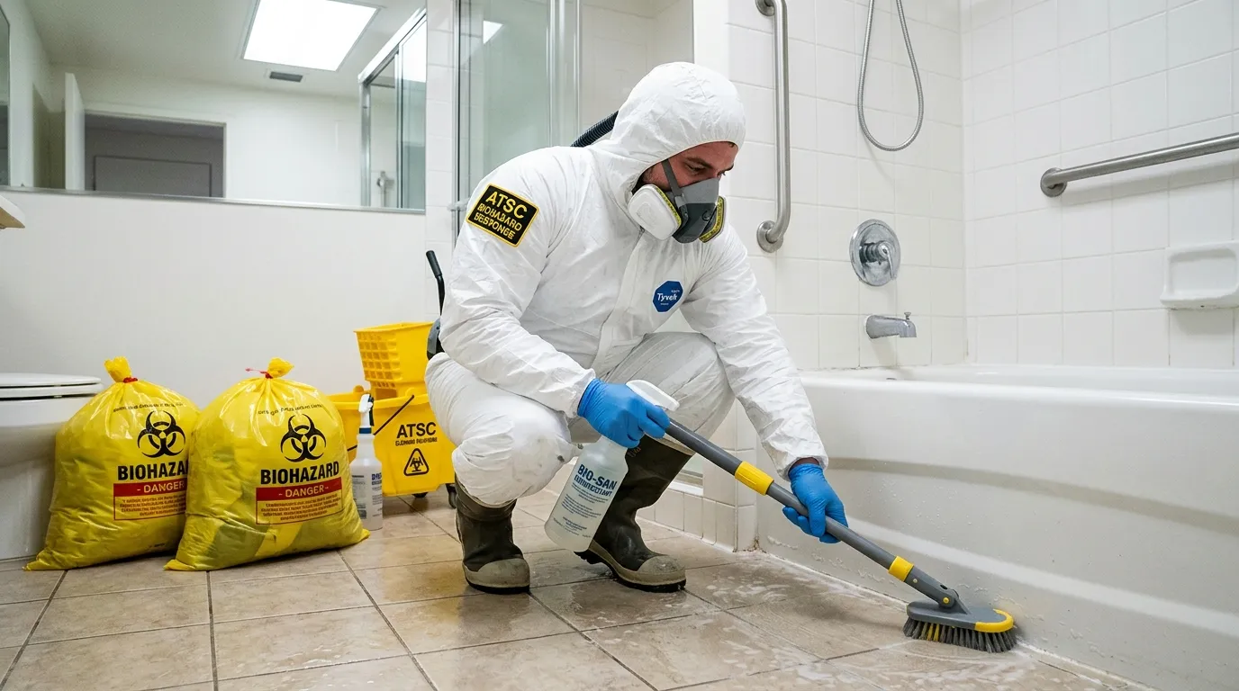 Decontamination equipment deployed for Blood Cleanup in West Lafayette